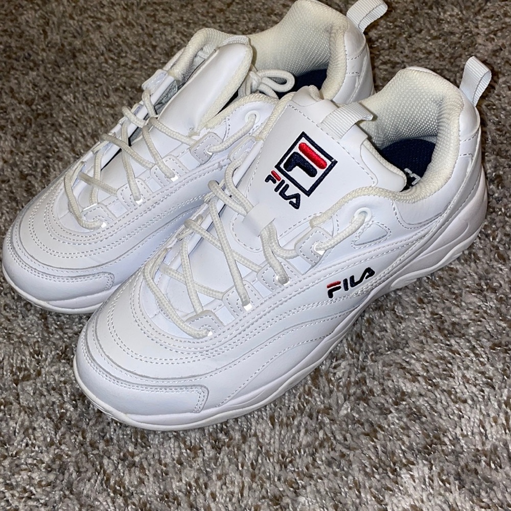 White FILA sneakers 7.5